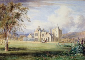 Balmoralin linna, noin 1840